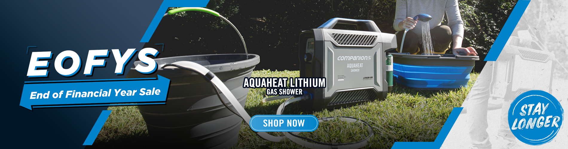 AquaHeat™ Lithium Gas Shower